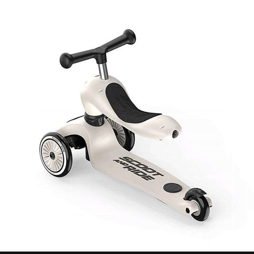 Триколісний скутер Scoot & Ride push and go з батьківською ручкою