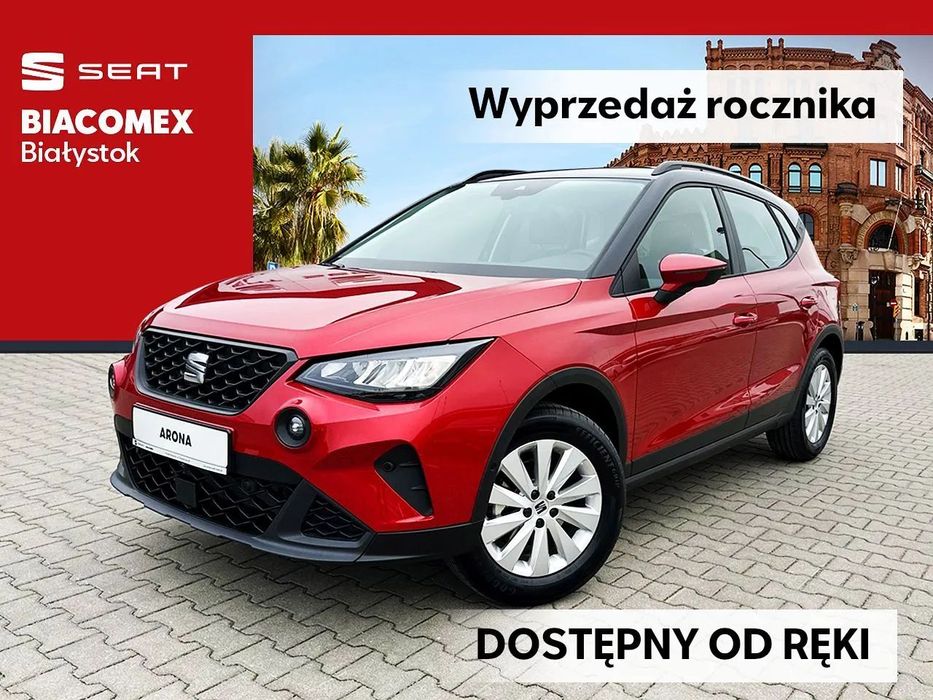 Seat Arona STYLE 1.0 TSI 115KM DSG Rabat ponad 12 000zł, dostępna "od ręki"