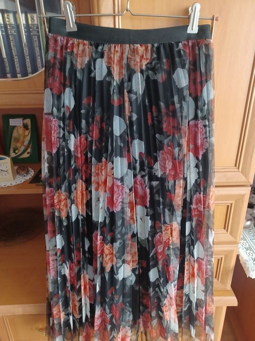 Spódnica plisowana tiulowa