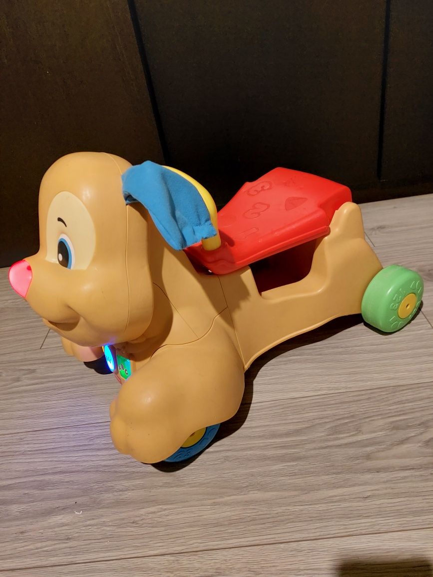 INTERAKTYWNY Chodzik, Auto Szczeniaczek Fisher Price