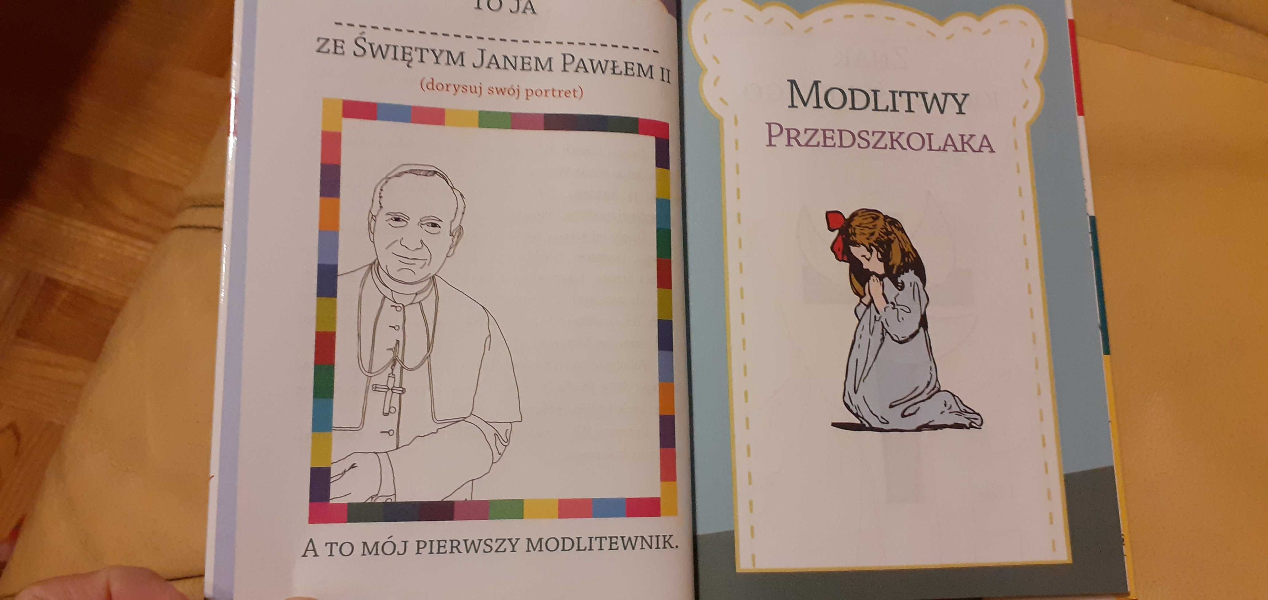 Modlitewnik dla dzieci + 42 kolorowanki + Anioł Stróż na prezent