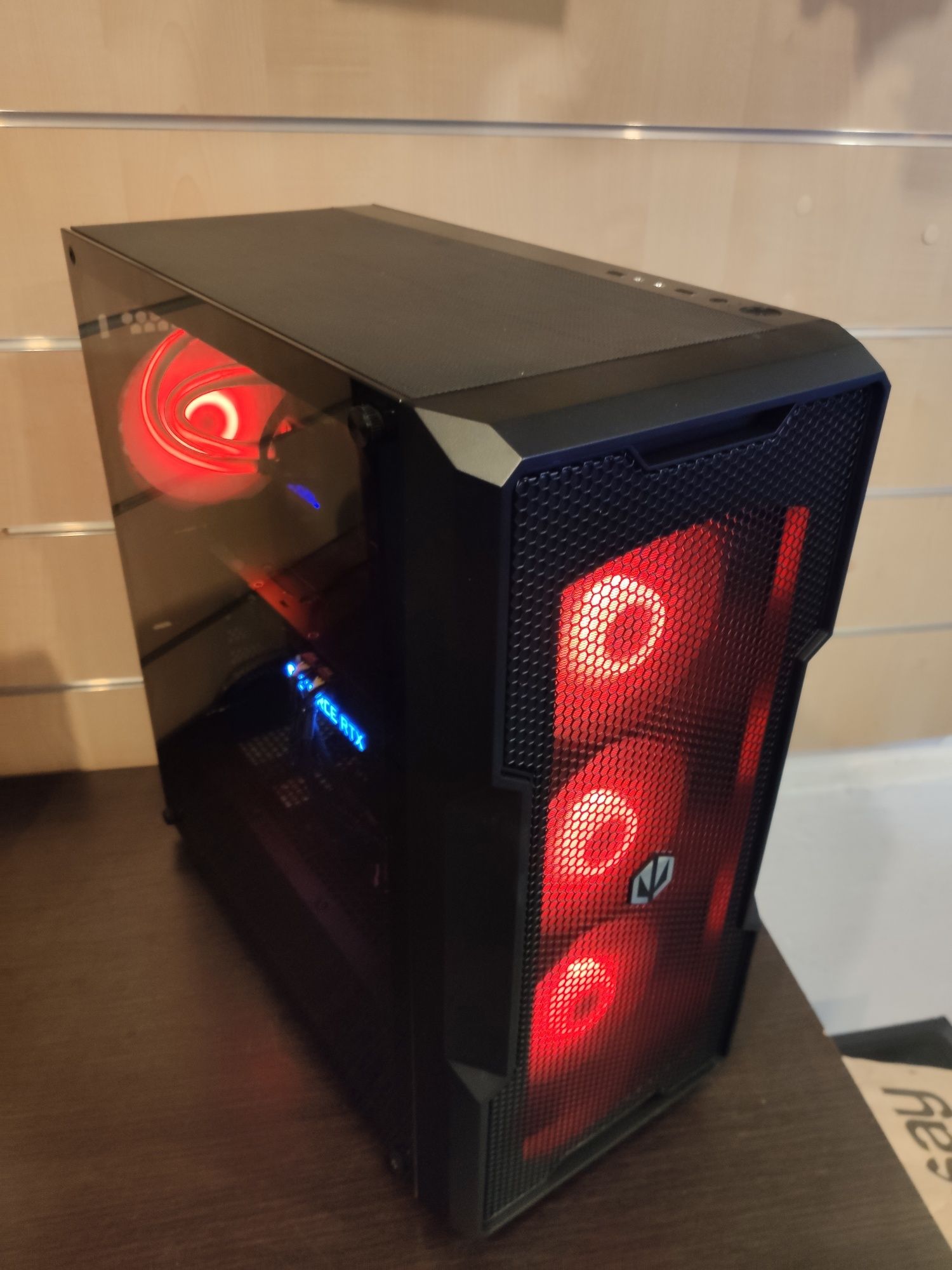 i5-13600K,LED Komputer do gier,RTX 2080 Ti,16 GB,SSD,Win 11 Pro,Office