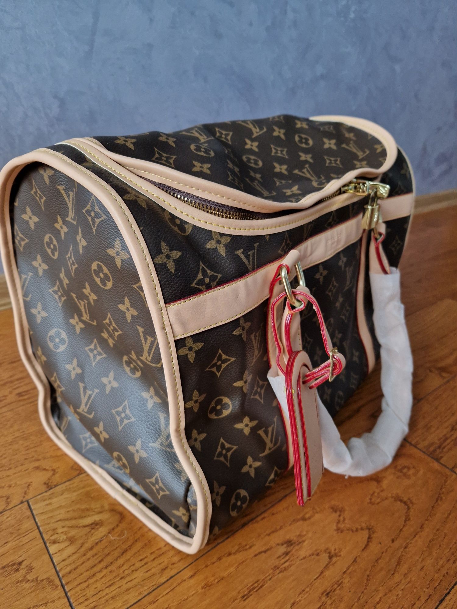 Сумка-переноска для животных  Louis Vuitton