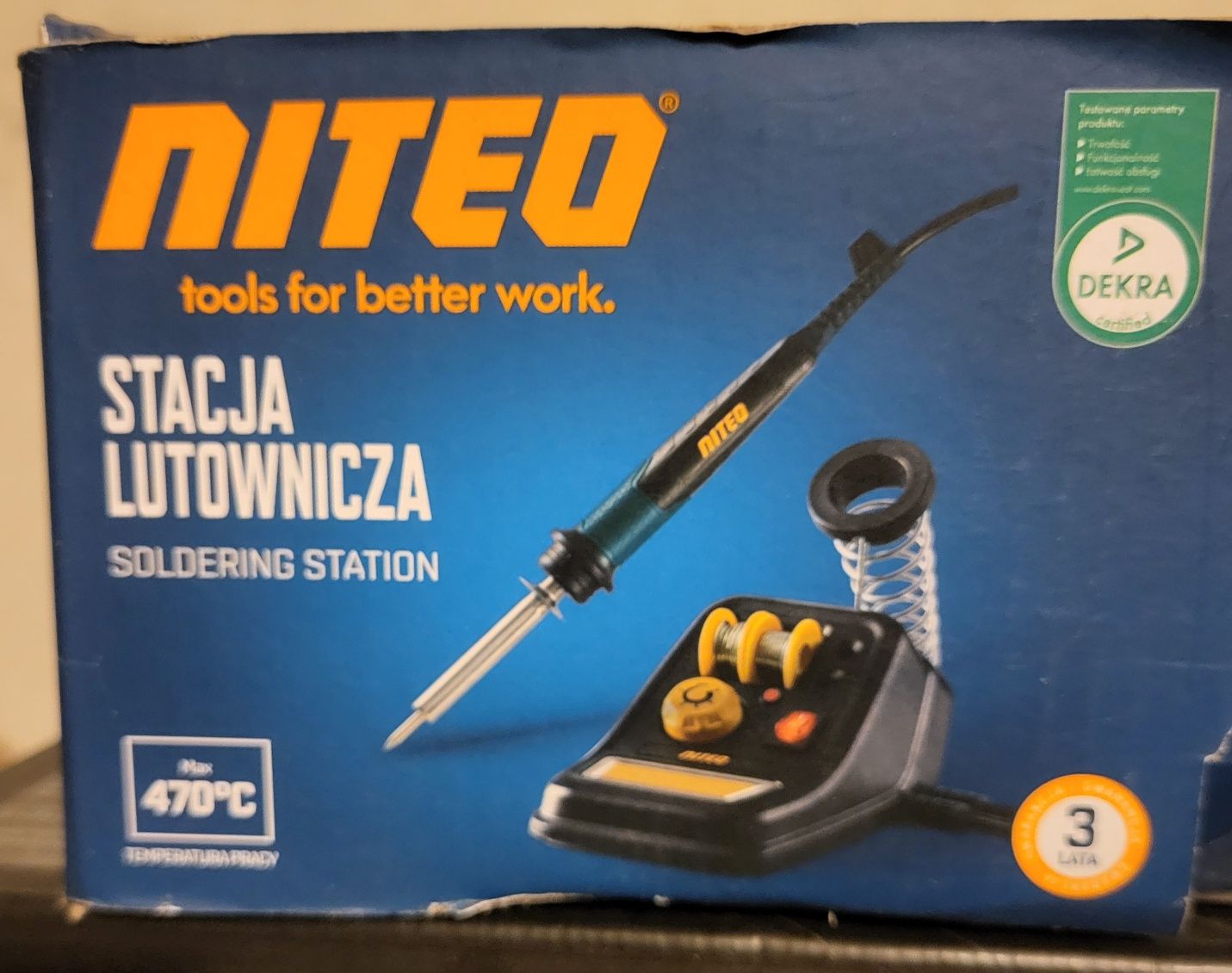 NOWA Stacja lutownicza 48V  Max 470°