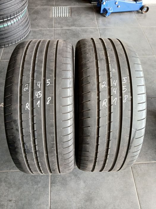 2 pneus 245 45 r18 Goodyear