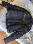 Blusão  motard  preto
