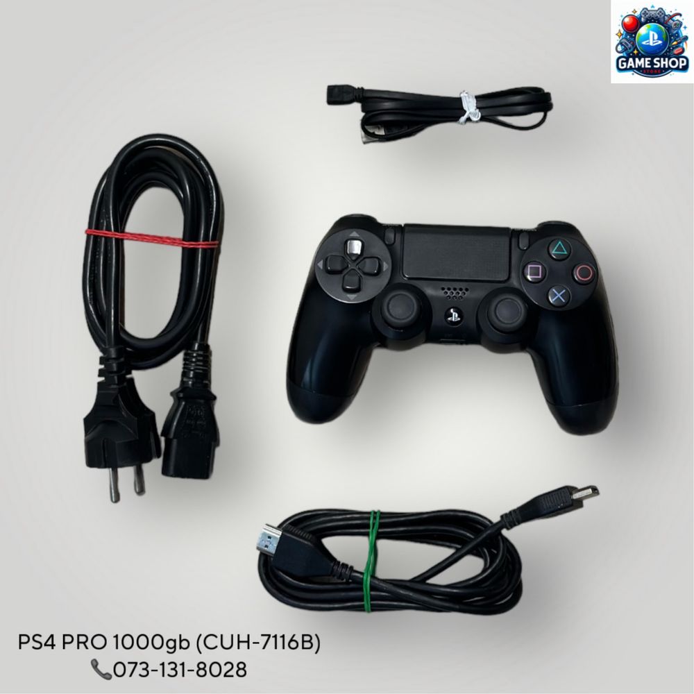 Ігрова Приставка Sony PlayStation 4 PRO 1000gb (CUH-7116B)  плейстейшн