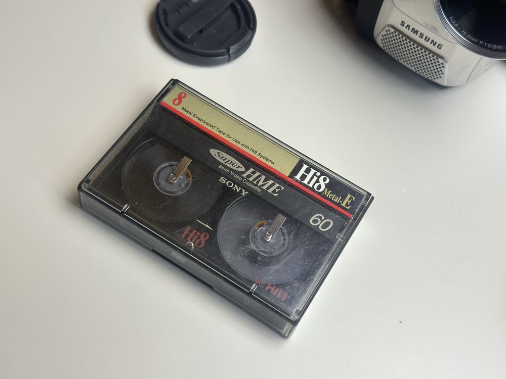 Kamera Samsung Hi-8 VP-L700 analog look sprawna, y2k