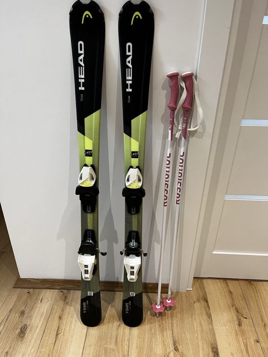 Narty Head 127 cm kijki Rossignol 105cm