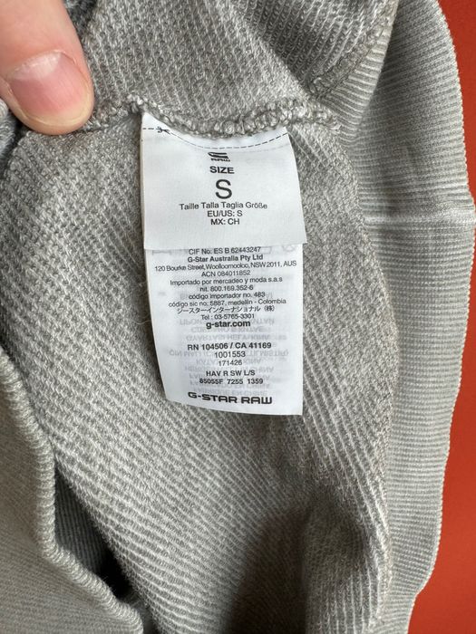 G-Star Raw Оригінал чоловіча кофта світшот толстовка розмір S
