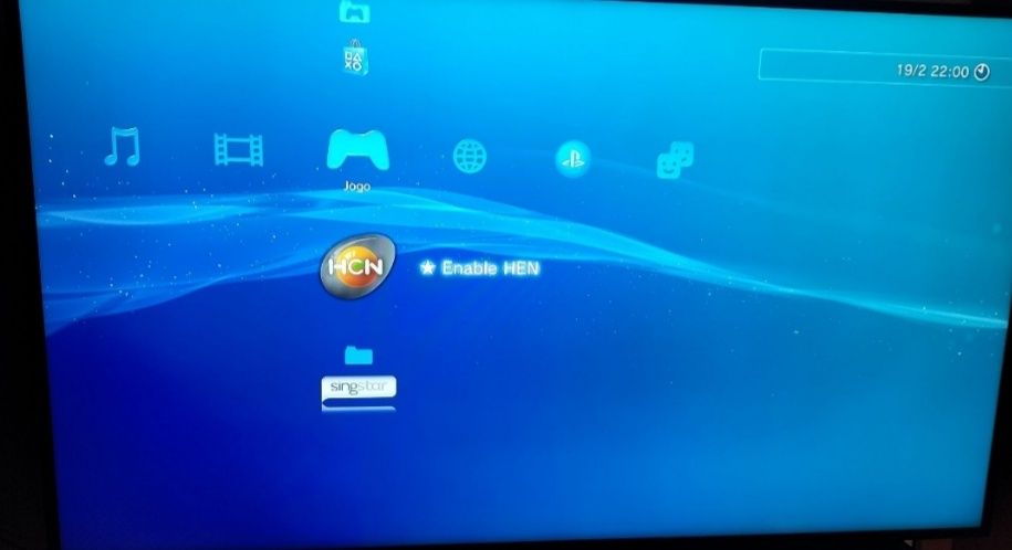 Ps3 Slim desbloqueada com sistema HEN