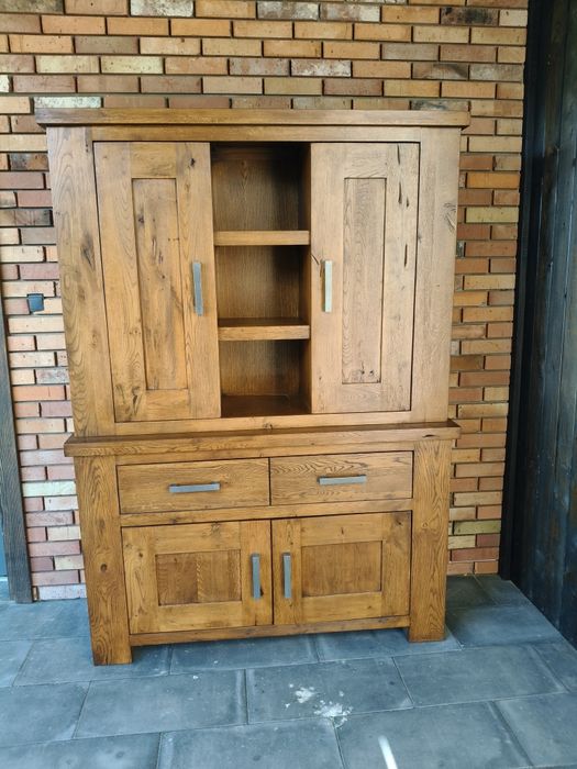 Kredens dębowy / meble Leszkowice