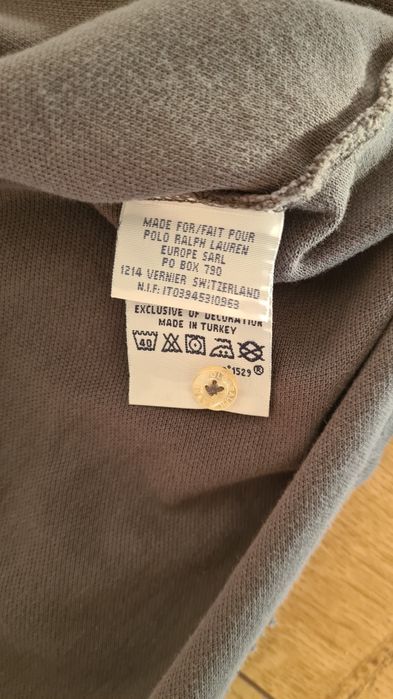 Long Sleeve T-shirt długi rękaw. Polo Ralph Lauren. Szary. Rozmiar L