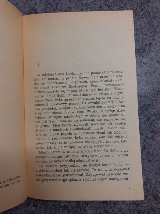 D. Petitclerc|Sprawa honoru (Dziki Zachód) [Czytelnik/1975] opis fab.