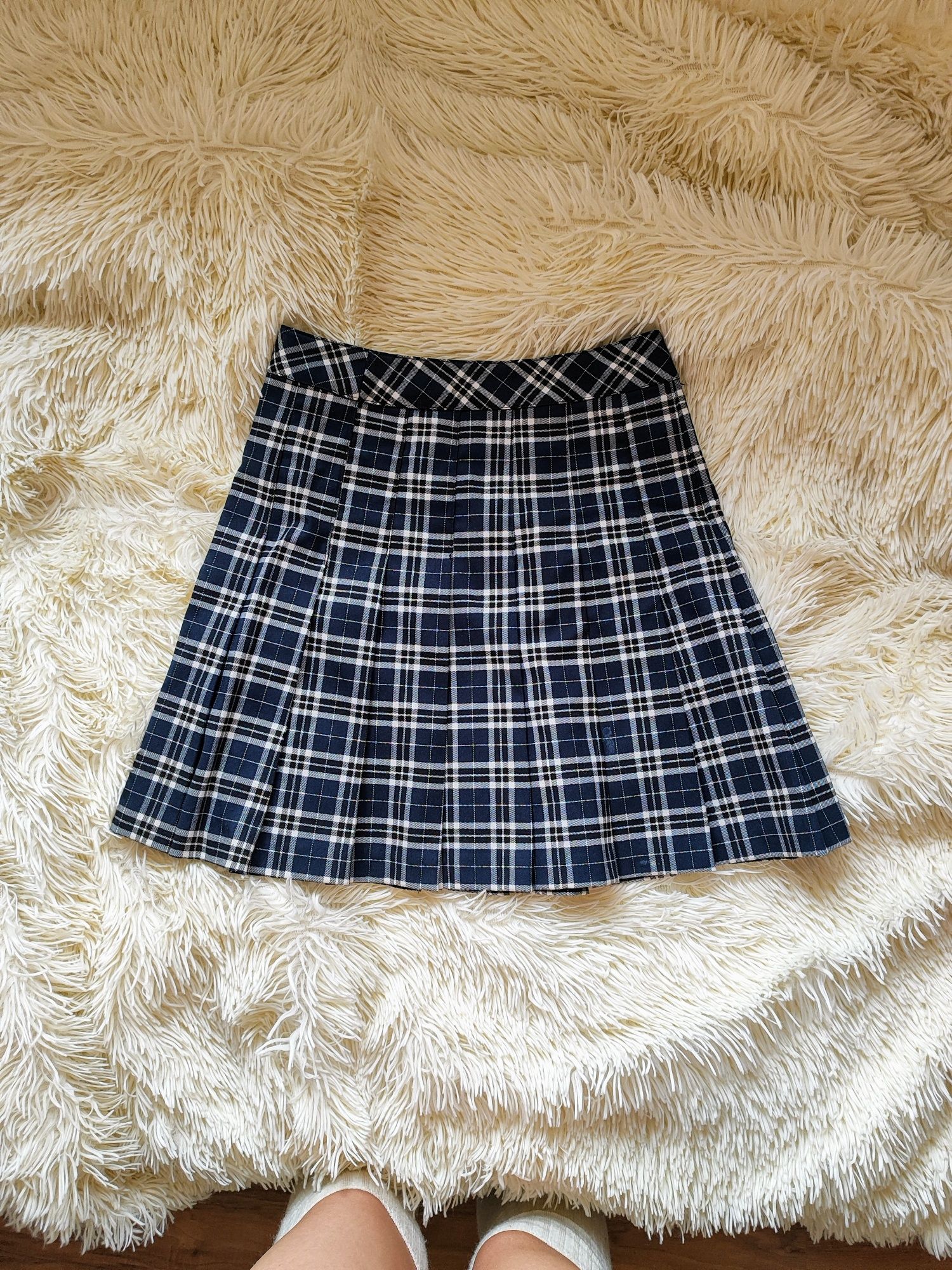 Spódniczka tenisowa spódnica w kratę tennis skirt