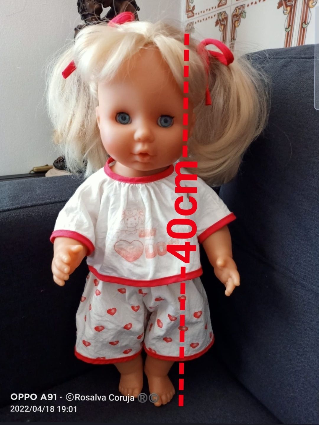 Boneca Baby doc de 1985.