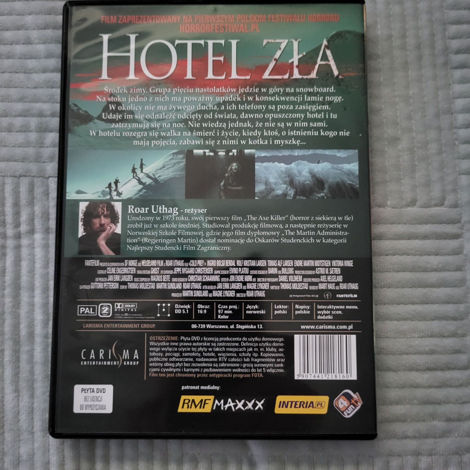 DVD Hotel zła lektor polski