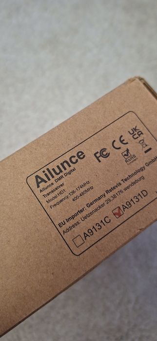 Rádio Ailunce DMR  Vhf Uhf