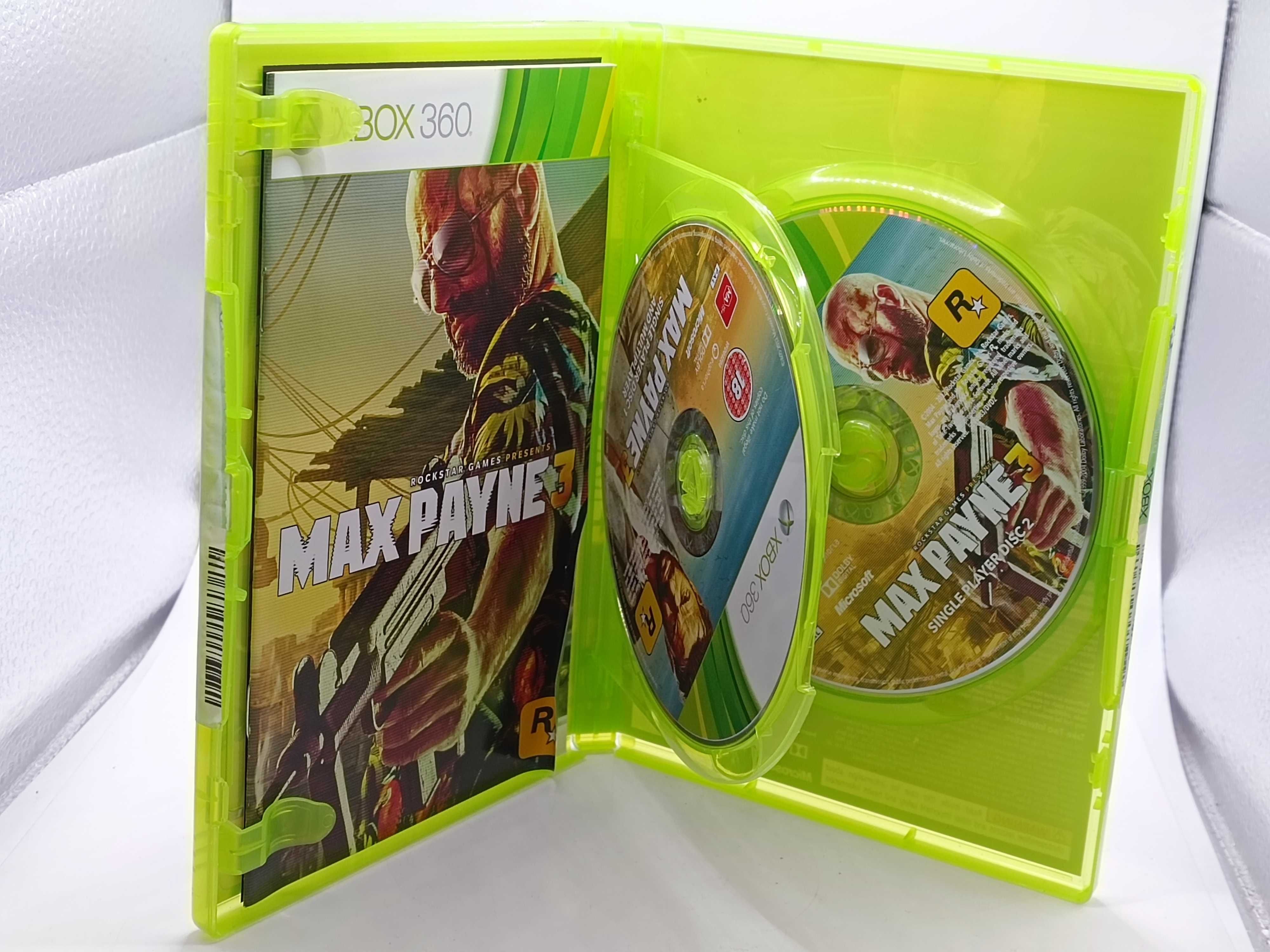 GRA Max Payne 3 Na Xbox 360 512/06/25s