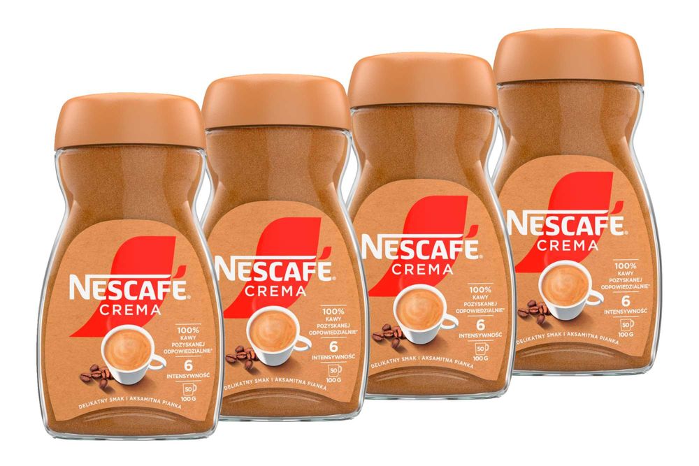 Kawa rozpuszczalna Nescafe 4x100g Creme