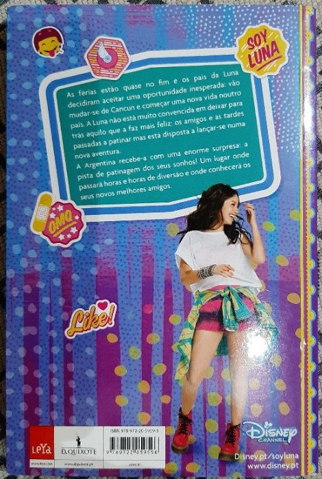 Livros Soy Luna de Walt Disney