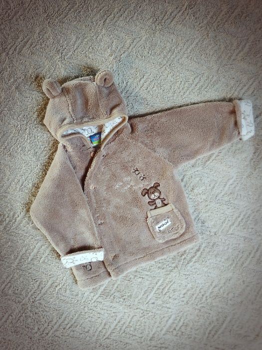 Ciepła bluza miś polar rozm. 70-80