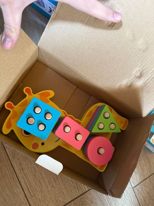 Дитячі сортери з дерева