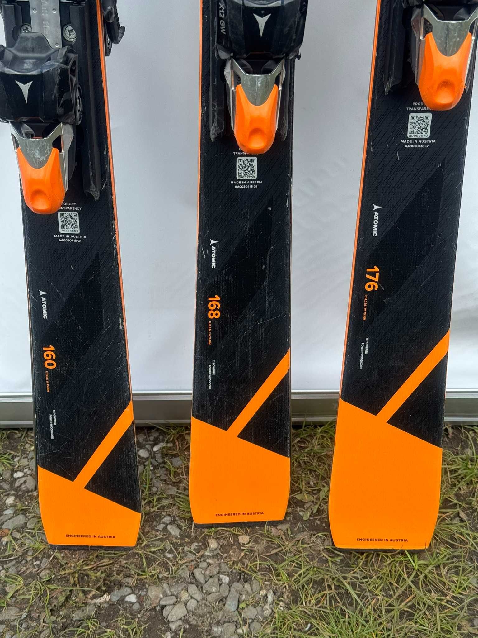 Pakiet nart 6x Atomic G9 Revoshock 24/25