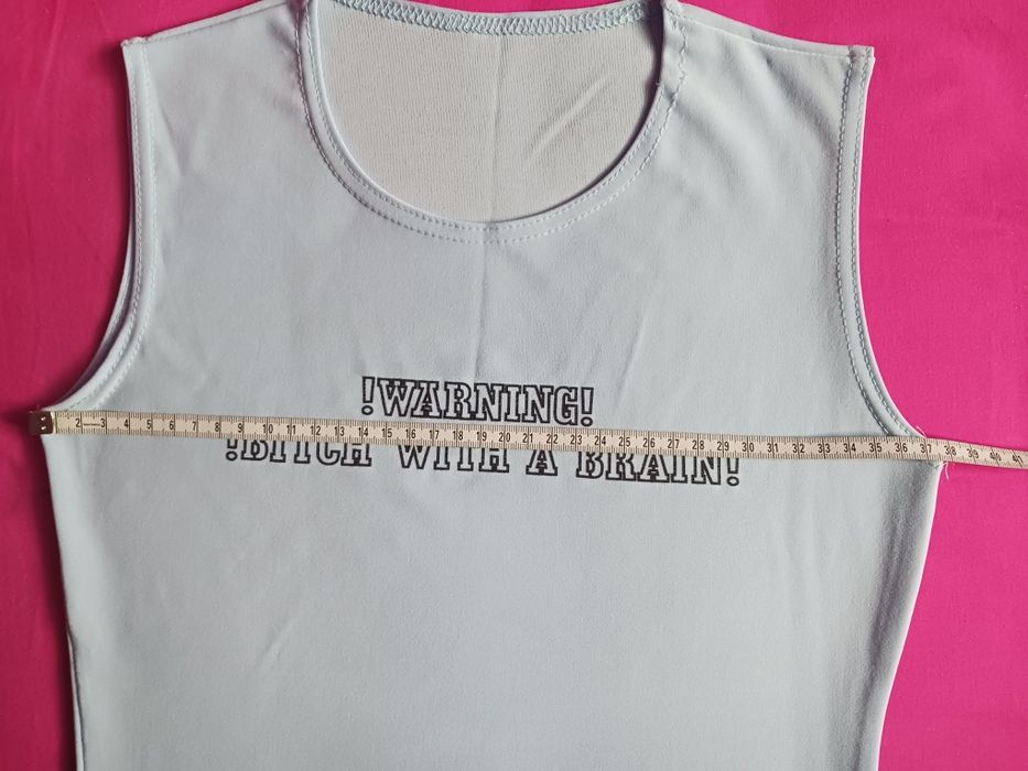 Koszulka z nadrukiem, Y2K, rozm.S-M