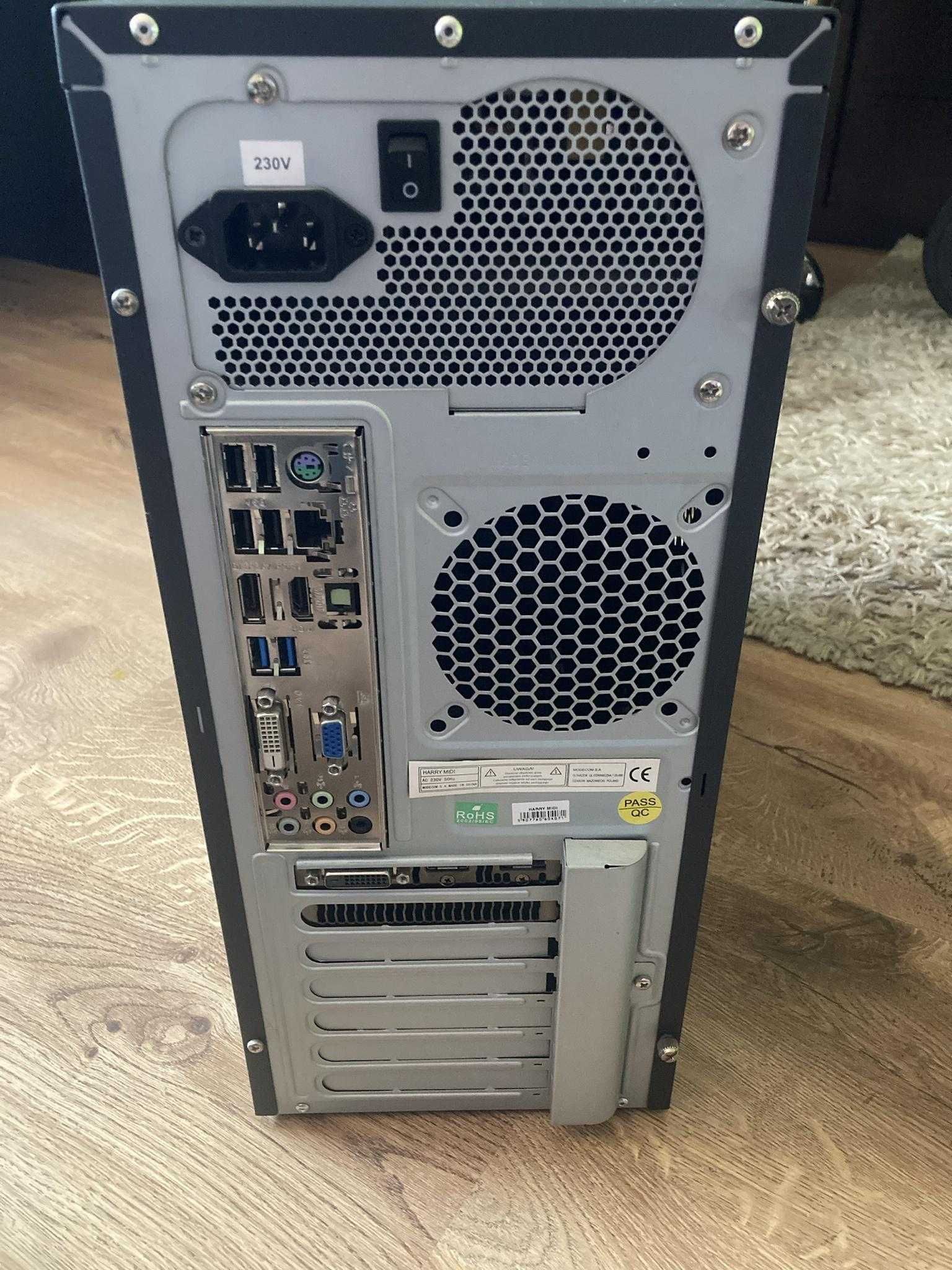 Komputer stacjonarny I5-4460/GTX1050ti/8gb/SSD+HDD