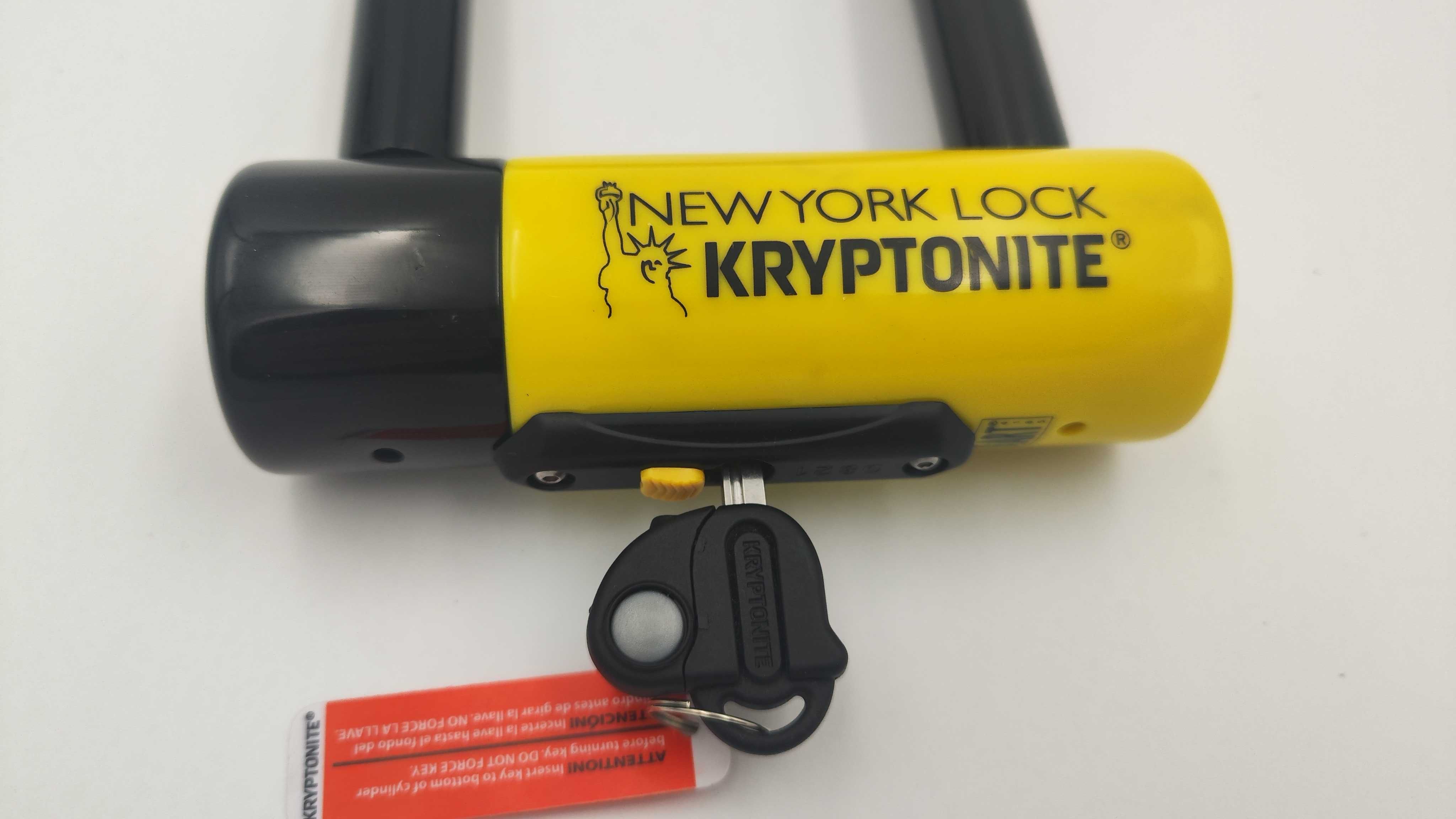 Zabezpieczenie rowerowe U-lock Kryptonite New York Mini (H8)