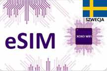 Internet Szwecja XOXO eSIM pakiet 5GB 30 dni