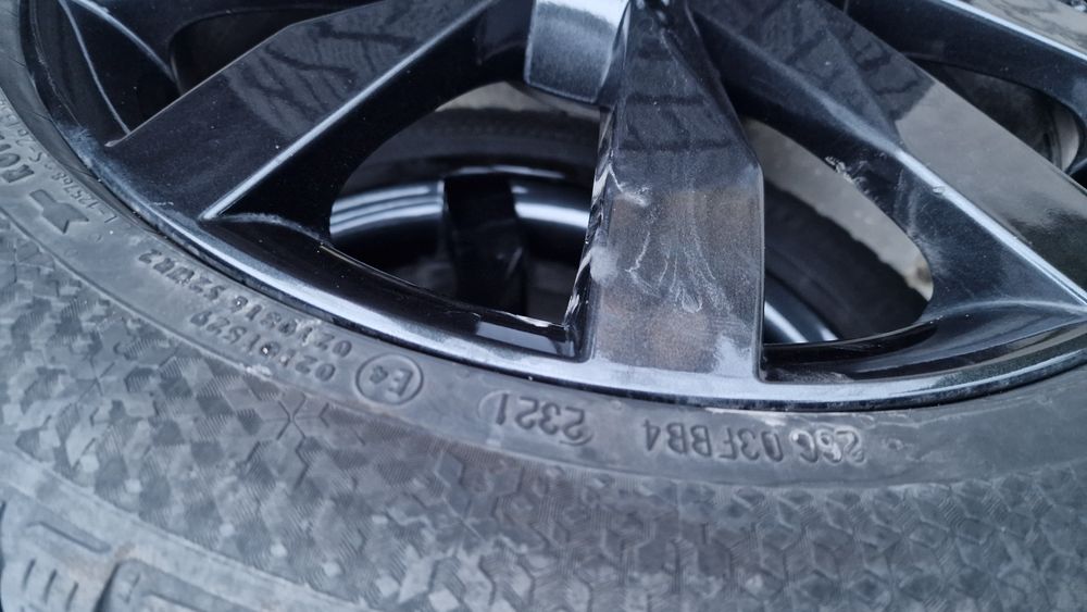 Koła zimowe 17 cali 5x112 Continental 205 50