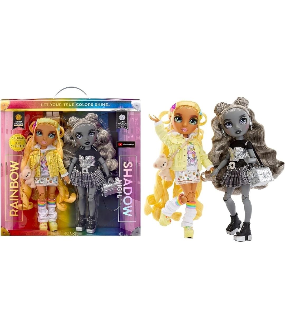 Rainbow High Shadow High Madison Twins 2 Pack - SUNNY & LUNA близнюки