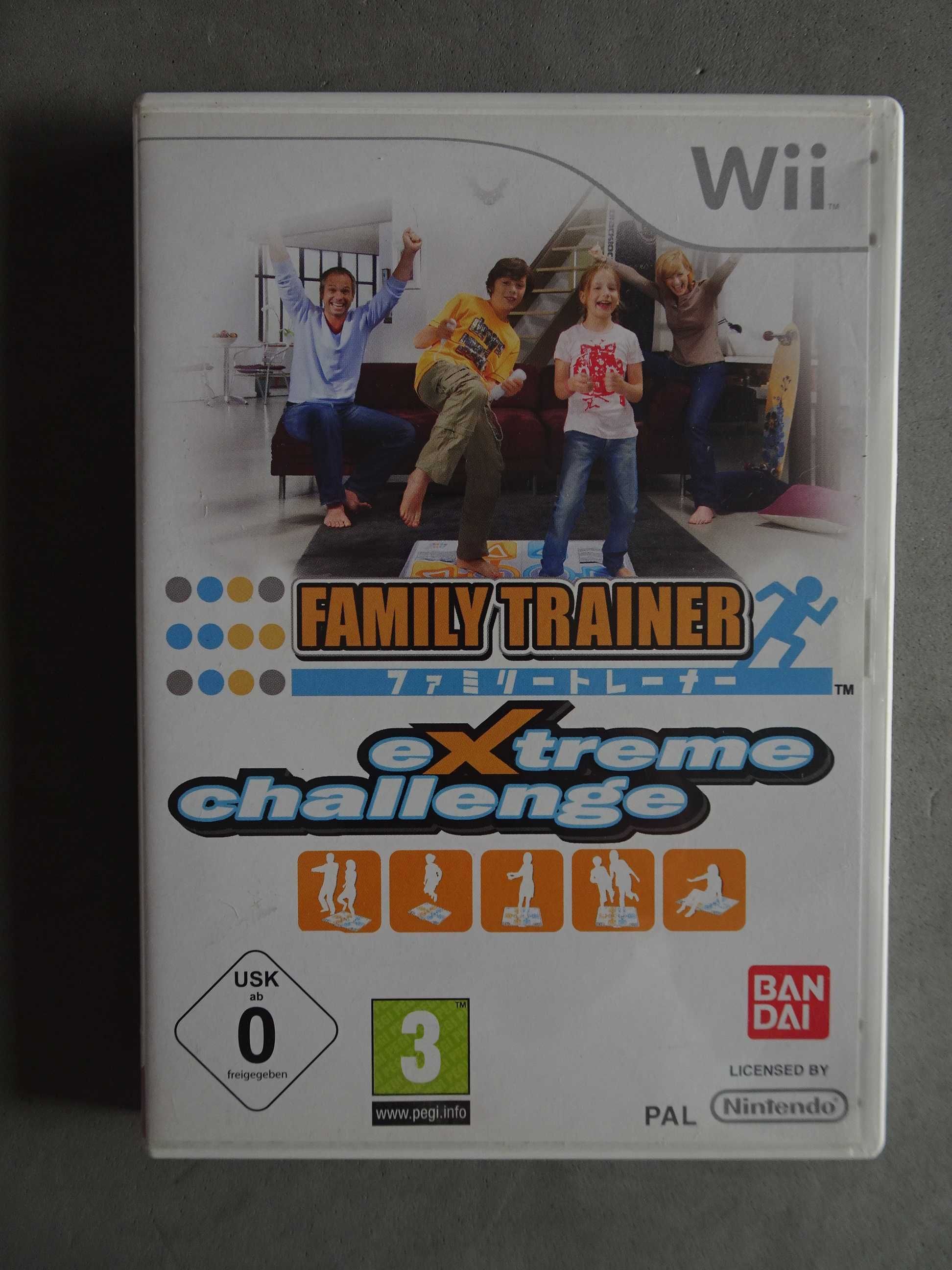 Jogo WII - Family Trainer Extreme Challenge