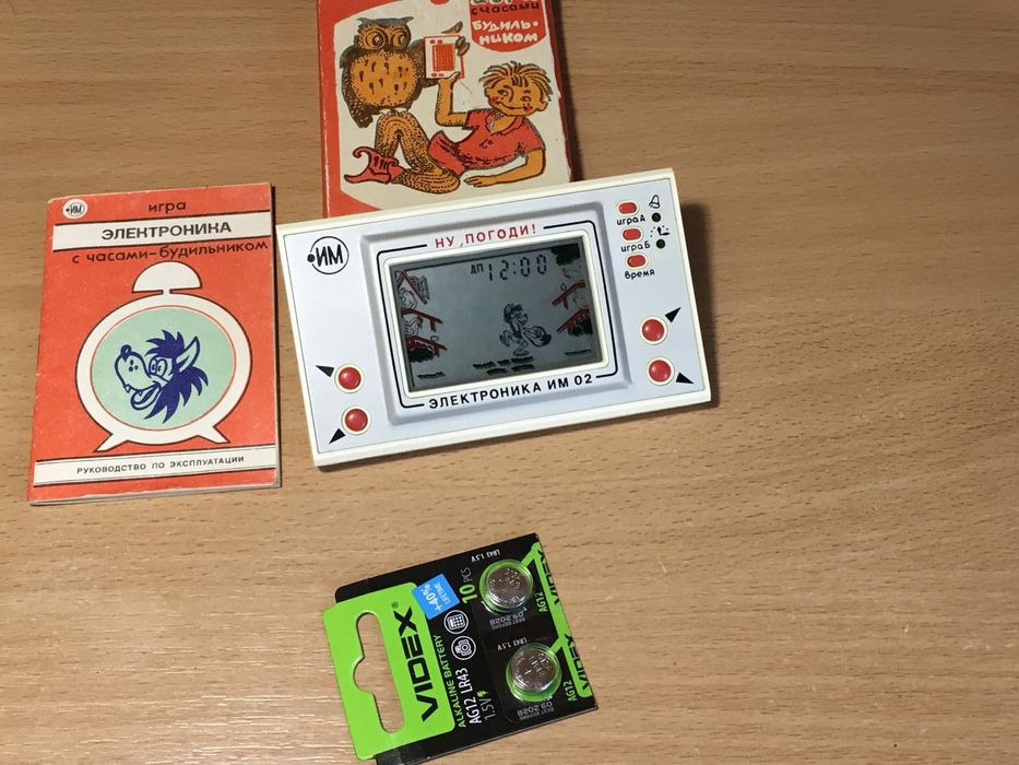 игра электроника СССР,НУ,погоди.Волк ловит яйца..