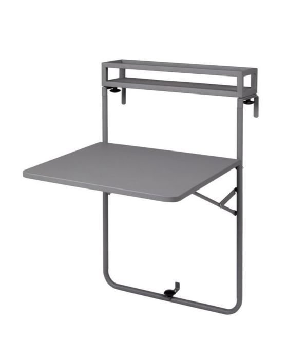 Stolik balkonowy szary GoodHome Saba