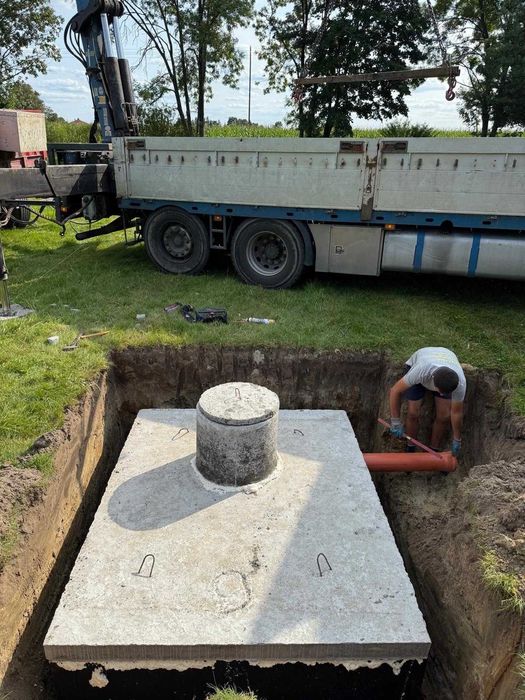 Zbiorniki betonowe z WYKOPEM