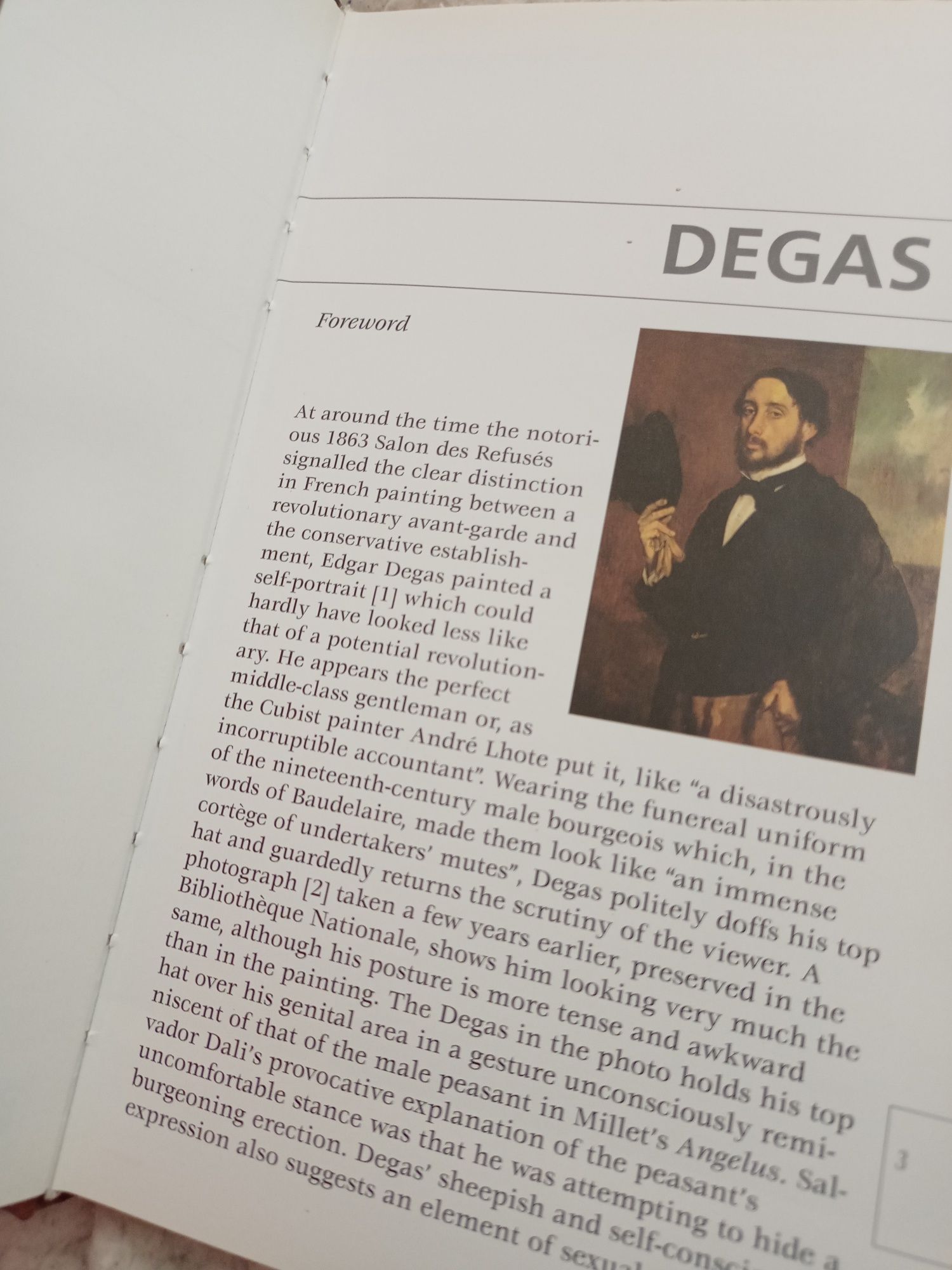 Edgar Degas Patric Bade, książka po angielsku