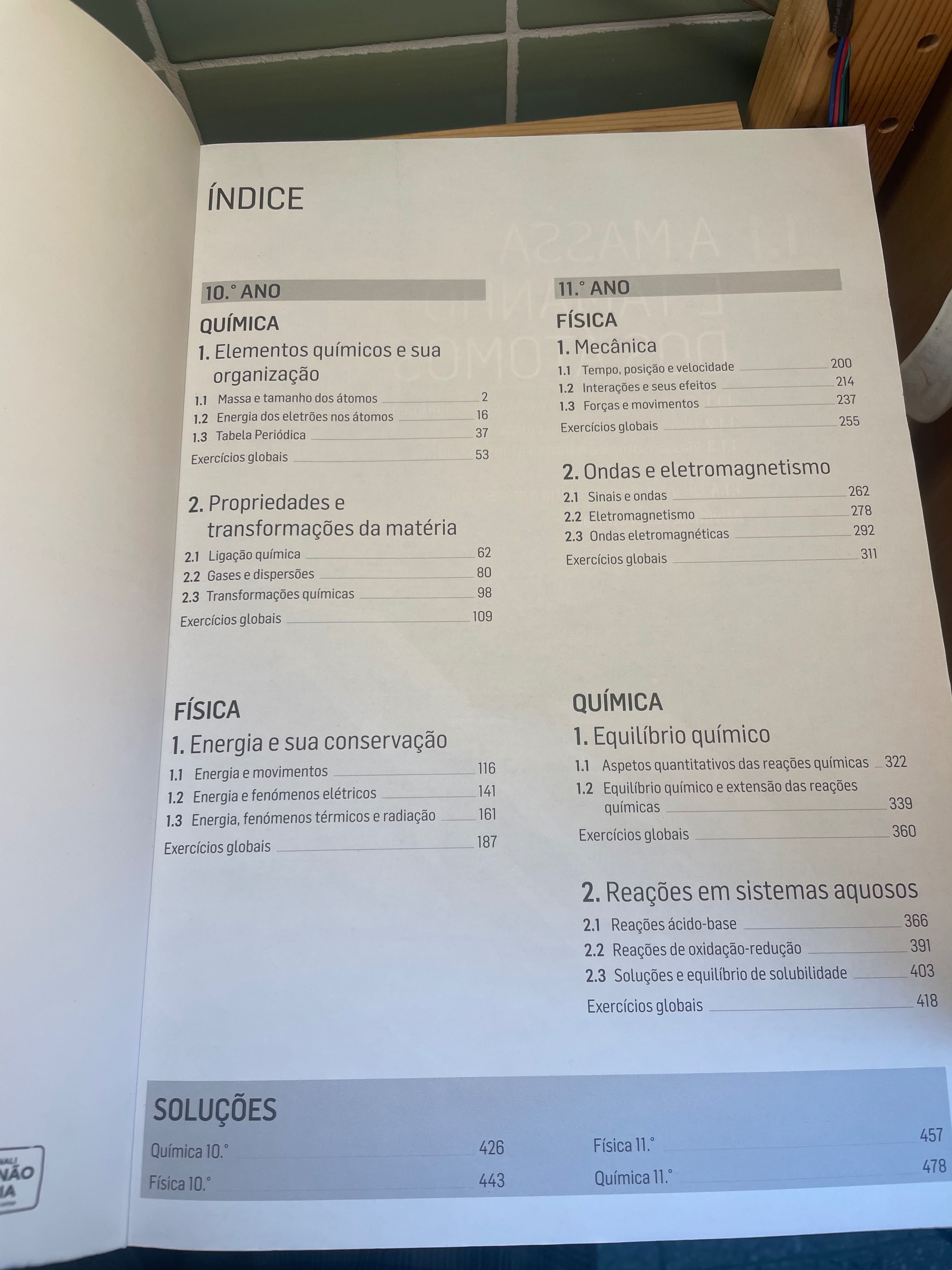 Livro Exercícios Exame Físico Química