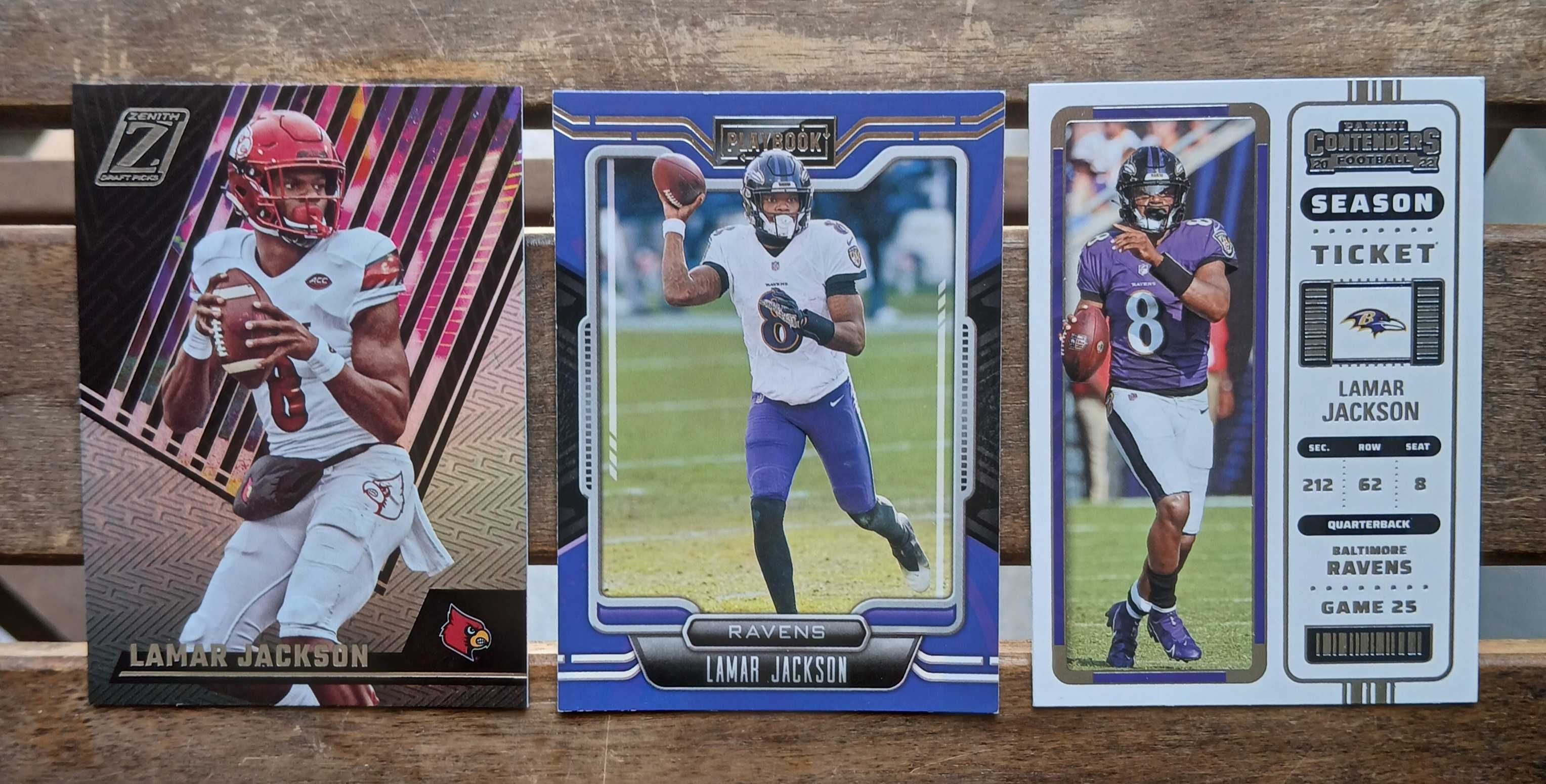 9 Cartas NFL - Tom Brady -Lamar Jackson -Nick Bosa -Patrick Mahomes II
