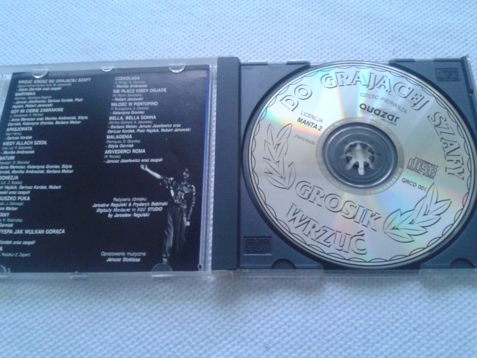 Do grającej szafy grosik wrzuć vol.1, Quazar Studio CD