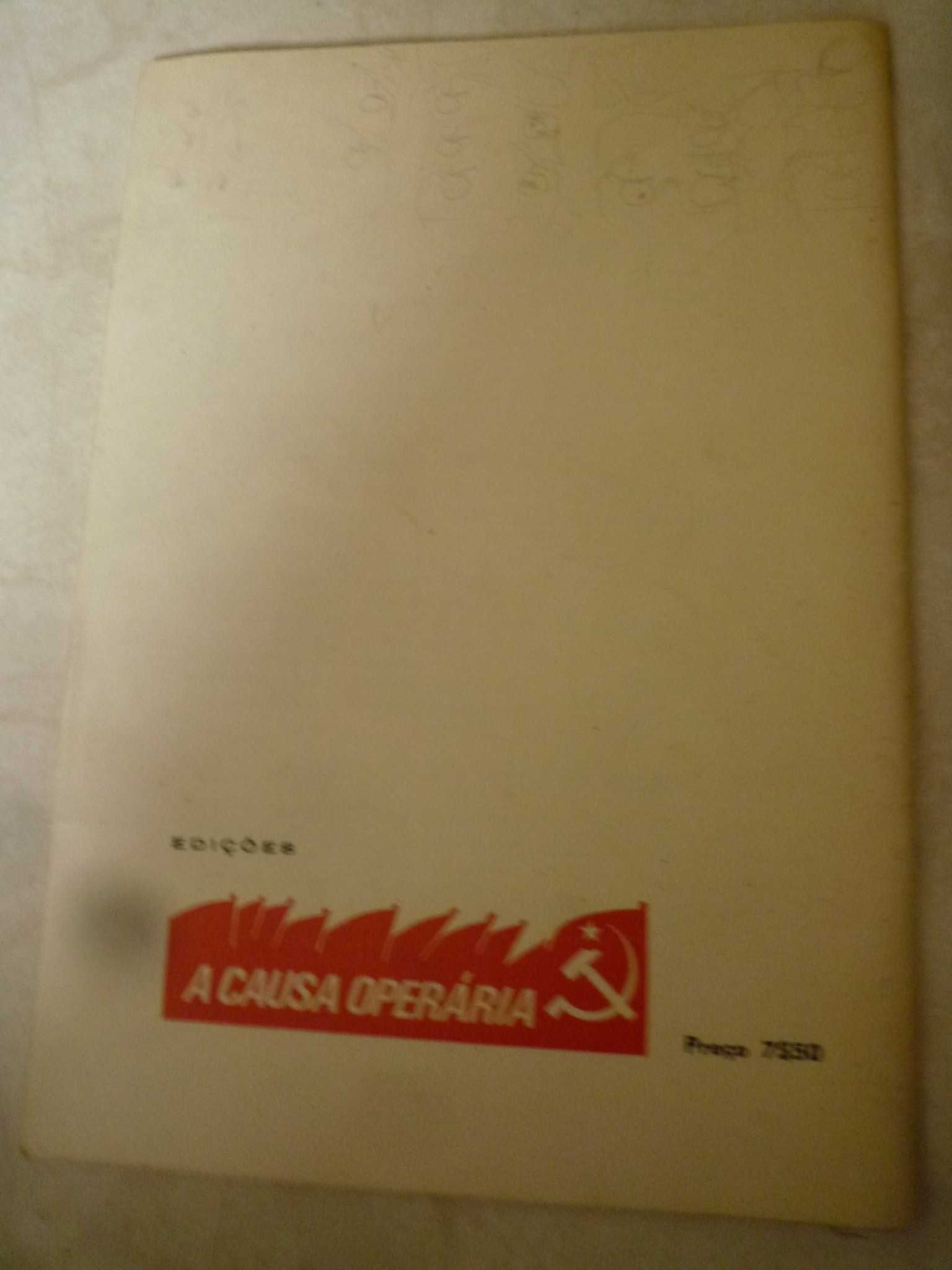 Documento Raro- Comité Central da ORPC-ML Por uma Frente Anti-Facista