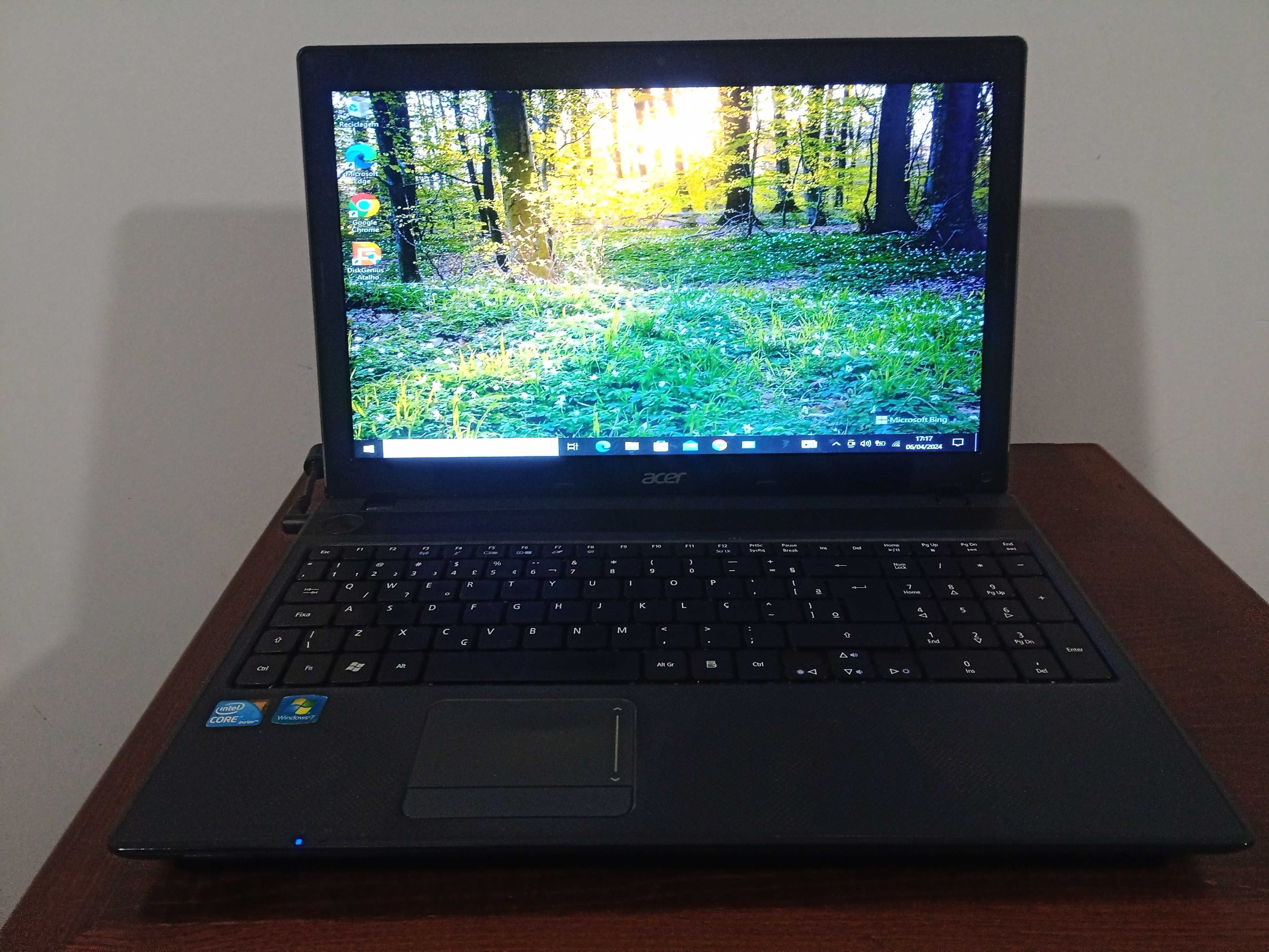 Vende-se portátil ACER 5733