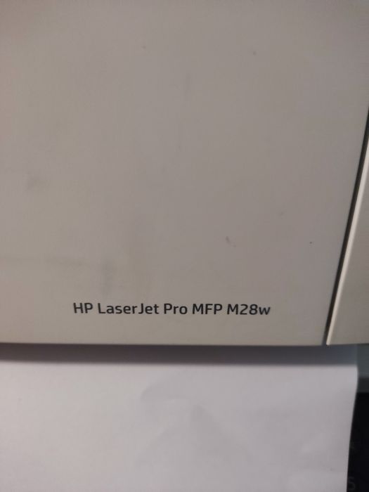 Impressora multifunções laserjet M28W como nova
