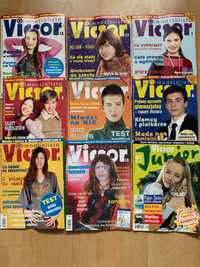 VICTOR gimnazjalista junior 2002 retro vintage 9 szt. magazyn