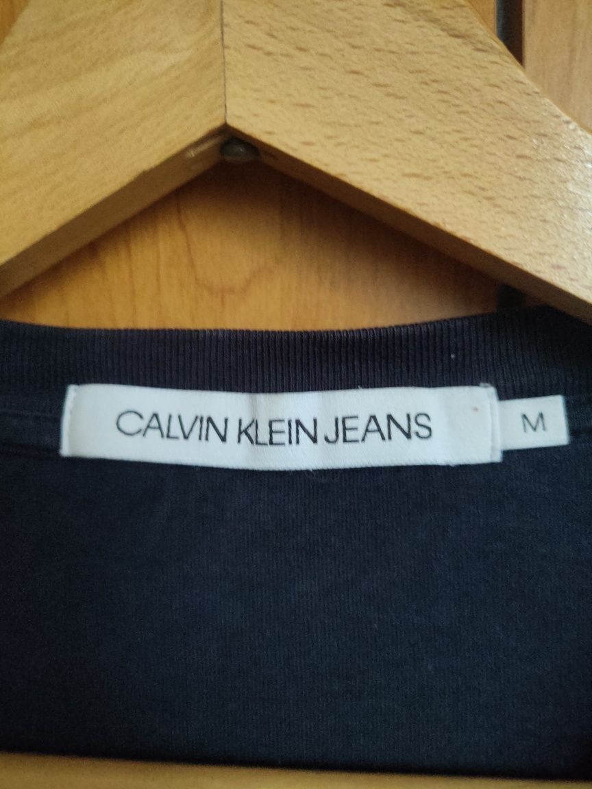 Calvin Klein koszulka męska basic t-shirt granatowy M