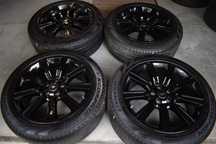 Land Range rover L405 sport L494 felgi 21 czarne opony pirelli 21 oryg