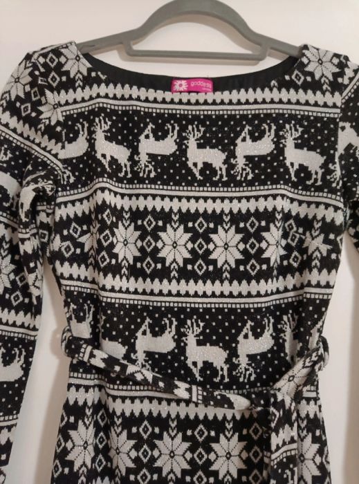 Sukienka zima święta