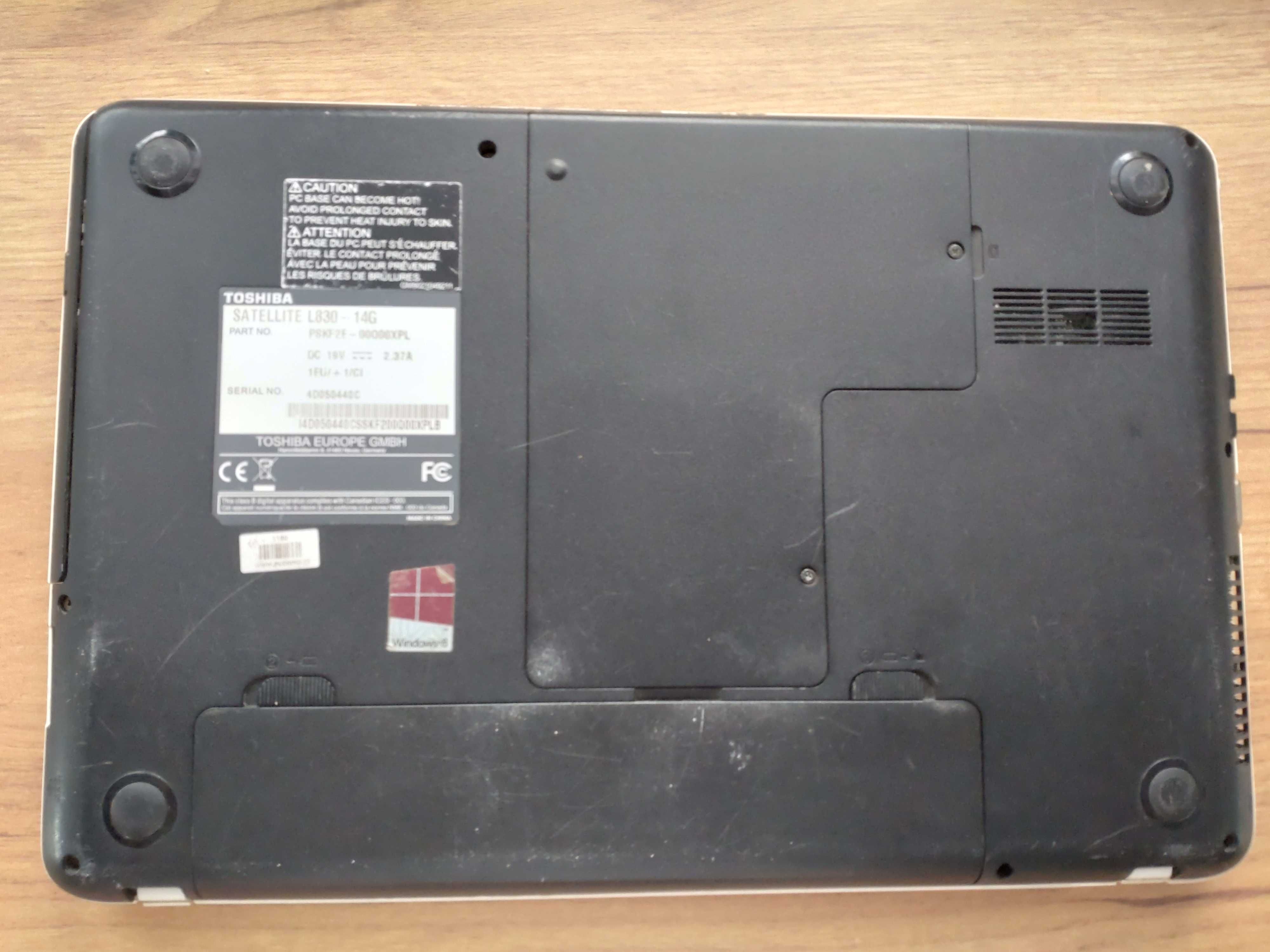 Laptop Toshiba L830 i3 OKAZJA